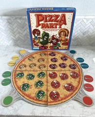 Vintage Pizza Party Board Game – Parker Brothers 1987 Complete