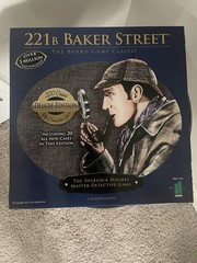 Hansen 221B Baker Street Deluxe Edition Mystery Board Game 2+ Players Ages 14+