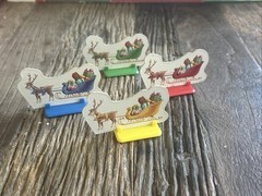 1990 Santas Special Delivery Game by Milton Bradley Complete in Great Condition