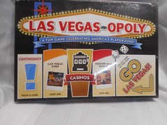 LAS VEGASOPOLY VEGAS LOGO BOARD GAME GREAT FOR ANY COLLECTION NEW AND SEALED!