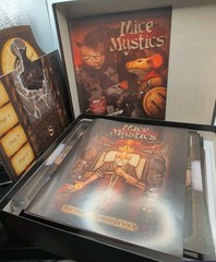 UNPUNCHED UNPLAYED MICE & MYSTICS FANTASY BOARD GAME PLAID HAT JERRY HAWTHORNE
