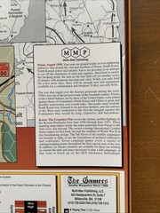 Multi-Man Publishing Korea: The Forgotten War War Board Game Complete Game