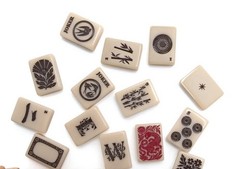Haus No. 88 Stone & Ink Inspired American Mahjong Tiles