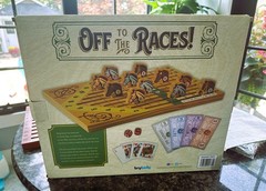MINTY! Derby Day Horse Racing Wood Board Game 2018 Brybelly GGAM-1501