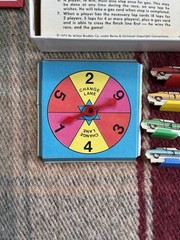 Milton Bradley Race-A-Way Championship Auto Race Game 1973 Complete