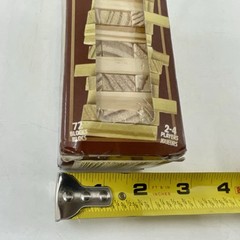 Tumbling Tower Blocks Mini Wood Game 1 7/8″ x 5/8″ Unfinished Craft DIY