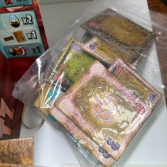 DUNGEON PETZ BOARD GAME Complete Czech Games Edition Some Stickers Used
