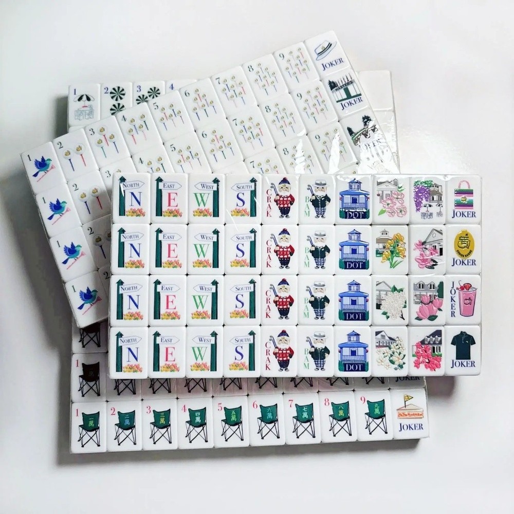 2026 Masters Mahjong 160 Tile Set American Mahjong Tiles Only** Free Shipping