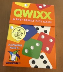 QWIXX A Fast Friendly Dice Game by Gamewright