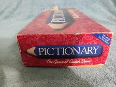 Vintage Pictionary 1993- 1997 Edition Incomplete Replacement