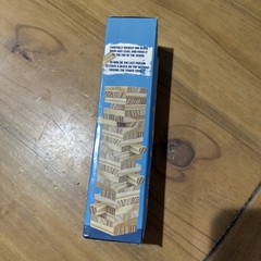 72 Pc Set Tumbling Tower Game Wooden Stacking Blocks – New In Box