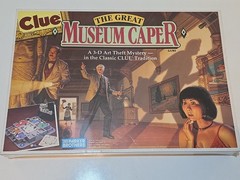 Parker Brothers Clue The Great Museum Caper Board Game (1991) NEW Sealed