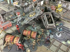 Core Space Get to the Shuttle Expansion Battle Systems Scifi Starship Mini YHP