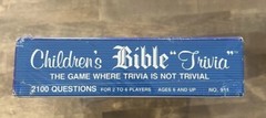 Children’s Bible Trivia Board Game 2100 Questions New Vintage 1984