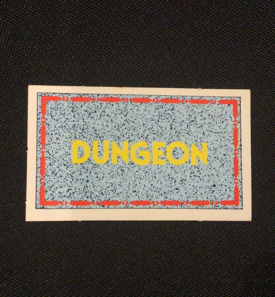 Games Workshop Talisman 2nd Ed Game Official Extra/Replacement DUNGEON Card x1