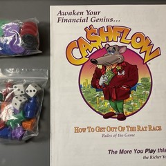 Cashflow 101 Board Game Robert Kiyosaki Rich Dad Poor Dad Investing Strategic