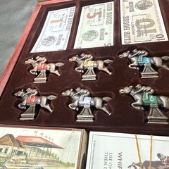 Front Porch Old Century Stretch Run Horse Racing Board Game