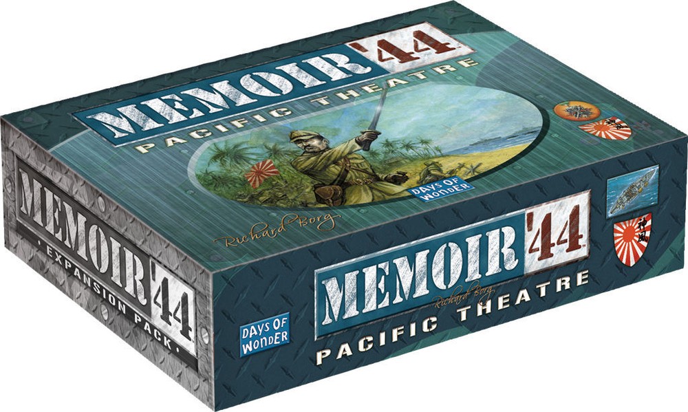 Memoir ’44 Pacific Theater Game Expansion War Board Tabletop Days of Wonder NEW