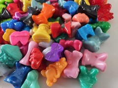 Lot of 100 Random Gogos Crazy Bones ALL gogo’s Lots Of Variety. Lot 4.9.1