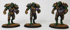 Well Painted Trun Hunters Miniatures & cards No box (3)Shadows of Brimstone FFP