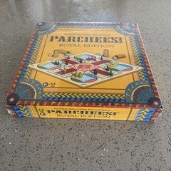 Parcheesi Royal Edition Board Dice Game – Family Game Night Kids 8+ & Adults
