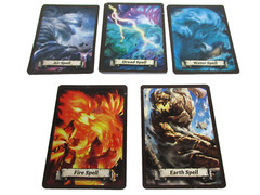 HEROQUEST Complete SPELL CARDS Set Avalon Hill NEW!!