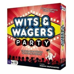 2013- Wits And Wagers Party Game Board **Brand New In Plastic Ages 8-adult