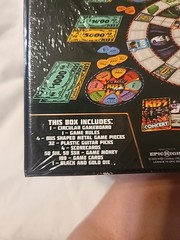 KISS Tour Board Game Aquarius Gene Simmons Paul Stanley Ace Frehley NEW SEALED