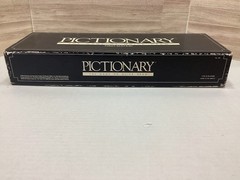 VINTAGE Pictionary Game First Edition COMPLETE 1985 Classic Drawing Board Game