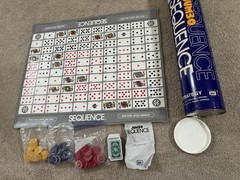 Sequence Giant in a Tube Game Ages 7+ 2-12 players Family Reunion Game Night