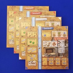 Lignum Board Game English/German 1st Ed. 2015 Complete Mucke Spiele Wood Themed