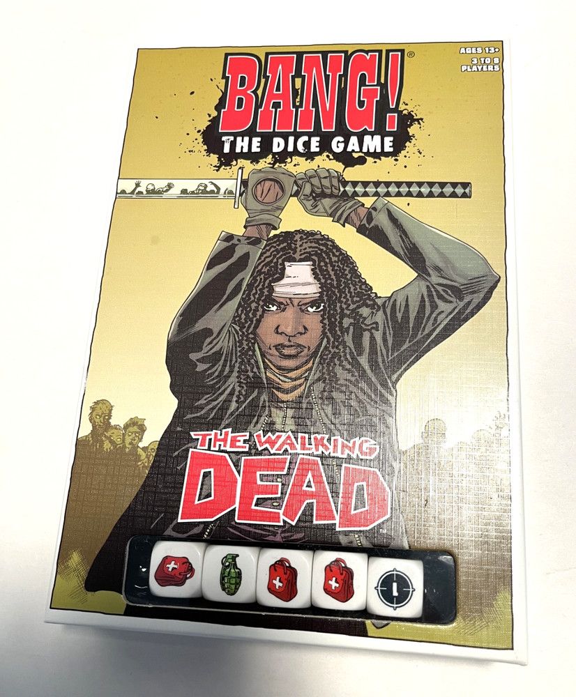 2015 Bang The Dice Game: The Walking Dead Edition Game Post Apocalyptic Movie TV