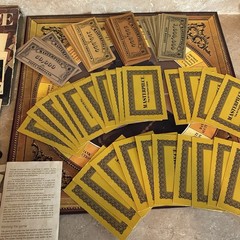1970 Parker Brothers Masterpiece Art Auction Game Missing 1 Pawn Read