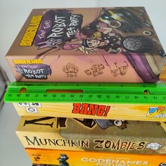 8X Board Game Lot Munchkin Zombies Thano Rising Bang Hobbit Borderlands Dungeon