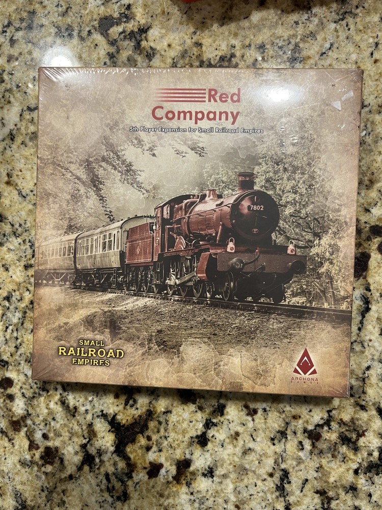 Small Railroad Empires: Red Company 5th Player Expansion Pack, BRAND NEW SEALED