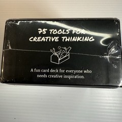 75 Tools for Creative Thinking A Fun Card Deck for Creative Inspiration 2013