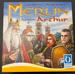 Merlin Board Game with Arthur Expansions Queen Games 2018 G1