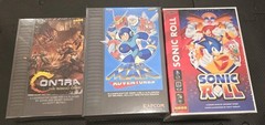 Mega Man Adventure, Sonic Roll, Contra Board Game Lot – Video Game Board Games