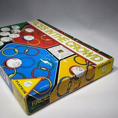 Faces in the Crowd Board Game Piatnik Made in Austria 1987 VTG Complete