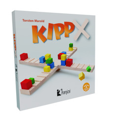 Kipp X Franjos Spieleverlag Holzspielzeug Familienspiel Legespiel Strategiespiel
