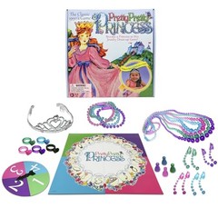 Winning Moves Pretty Pretty Princess 1990s Jewelry Dress-Up Game 2-4 Players