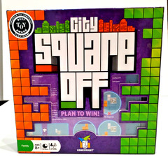 City Square Off Board Game Plan To Win 2011 Gamewright Game Age 8+ Complete EUC