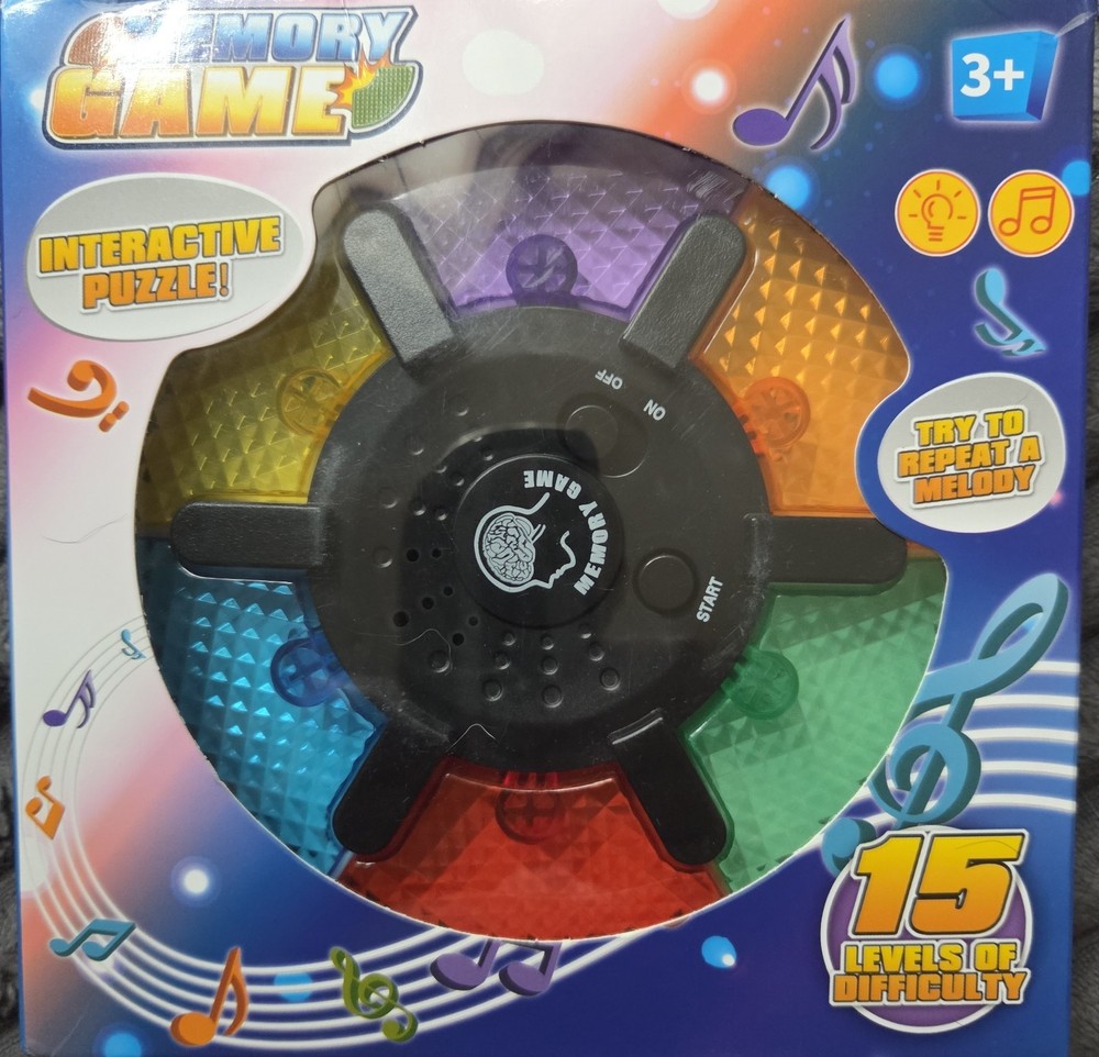 Memory Game Mini 6.5 Inches 3 Years And Older Kids Game