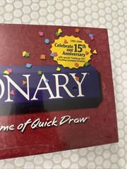 2000 Hasbro Pictionary The Game of Quick Draw 15th Anniversary! 🌟 SEALED! Rare