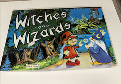 Witches and Wizards Board Game Howie Rubin 2000 Out Of Print RARE 100% Complete
