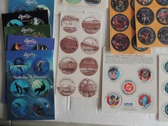 POGS MILK CAP GAME LOT #15 14 UNPUNCHED SHEETS VINTAGE 90’S C-PICS U GET ALL