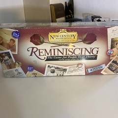 REMINISCING Board Game 1998 Sealed Remembering the 1940’s through 1990’s zaw