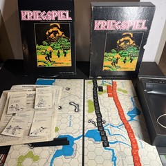 Complete! KRIEGSPIEL – Vintage 1970 Avalon Hill~BOOKCASE BOARD GAME 100%