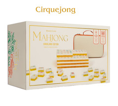 Maison Lude Mahjong Tiles – Cirquejong, 160 Tiles + Carrying Case Cirquejong!