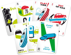 Asmodee Mille Bornes Classic Racing Card Game – Fast-Paced Family Strategy Ga…